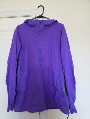 Lululemon Lightweight Hooded Pullover Jacket - Purple